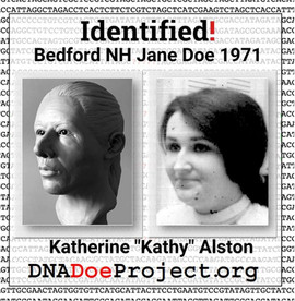 Katherine Alston identified but her murder is unsolved