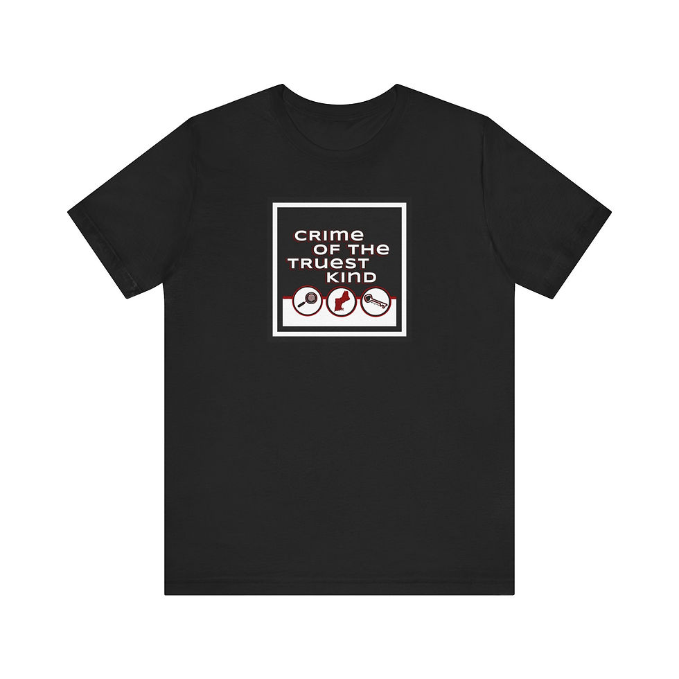 Center Logo Tshirt | Crime of the Truest Kind