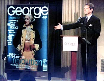 Debut of George magazine Sept 1995  Mark Wilson - Reuters