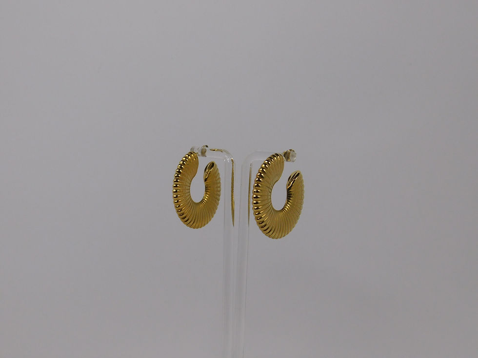 Big Ripple Earrings 