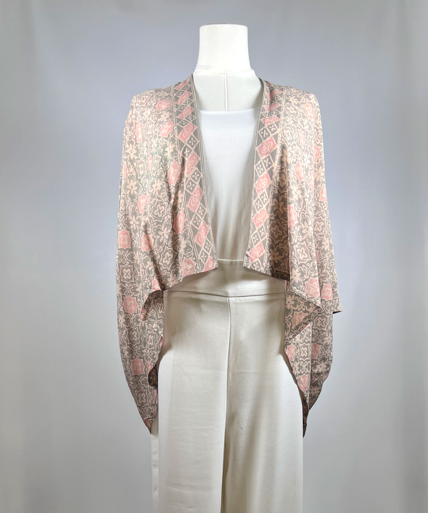 Anise Blush Kimono Top