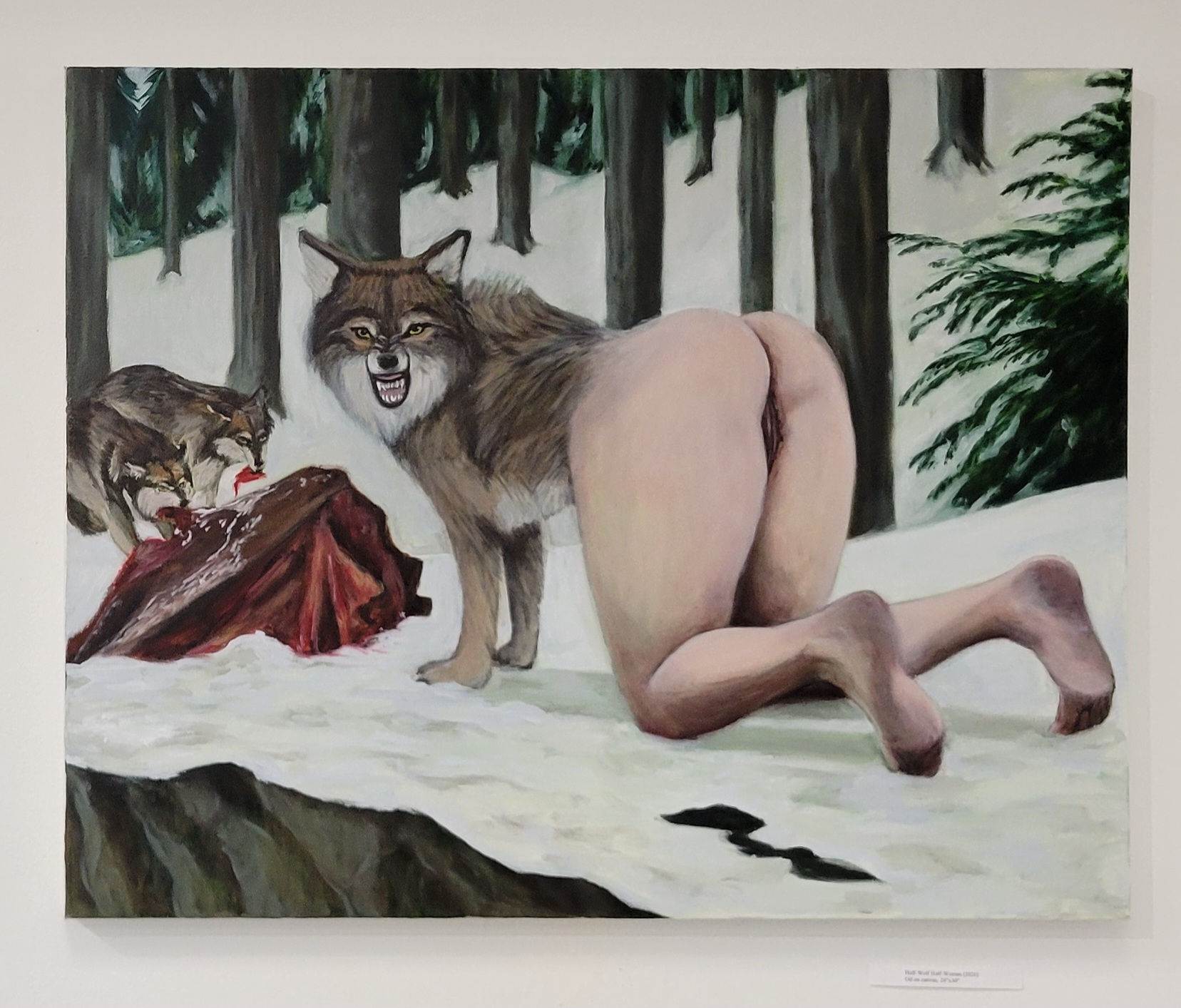 Half-Wolf Half-Woman