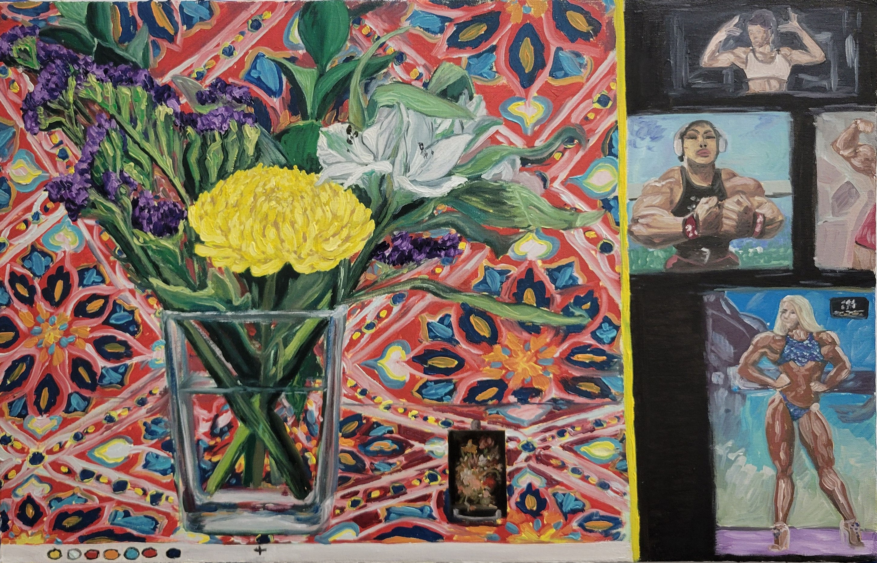 Flower Still Life with Ruysch and Body Builders