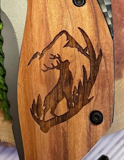 Thumbnail: Deer on Antler #2 Knife
