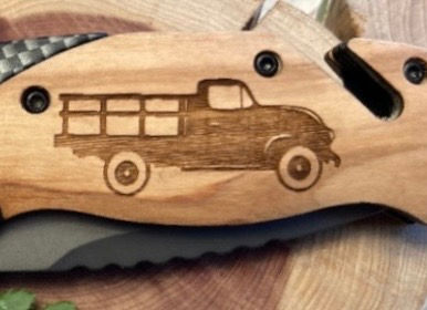 Thumbnail: Vintage Flatbed Truck Knife