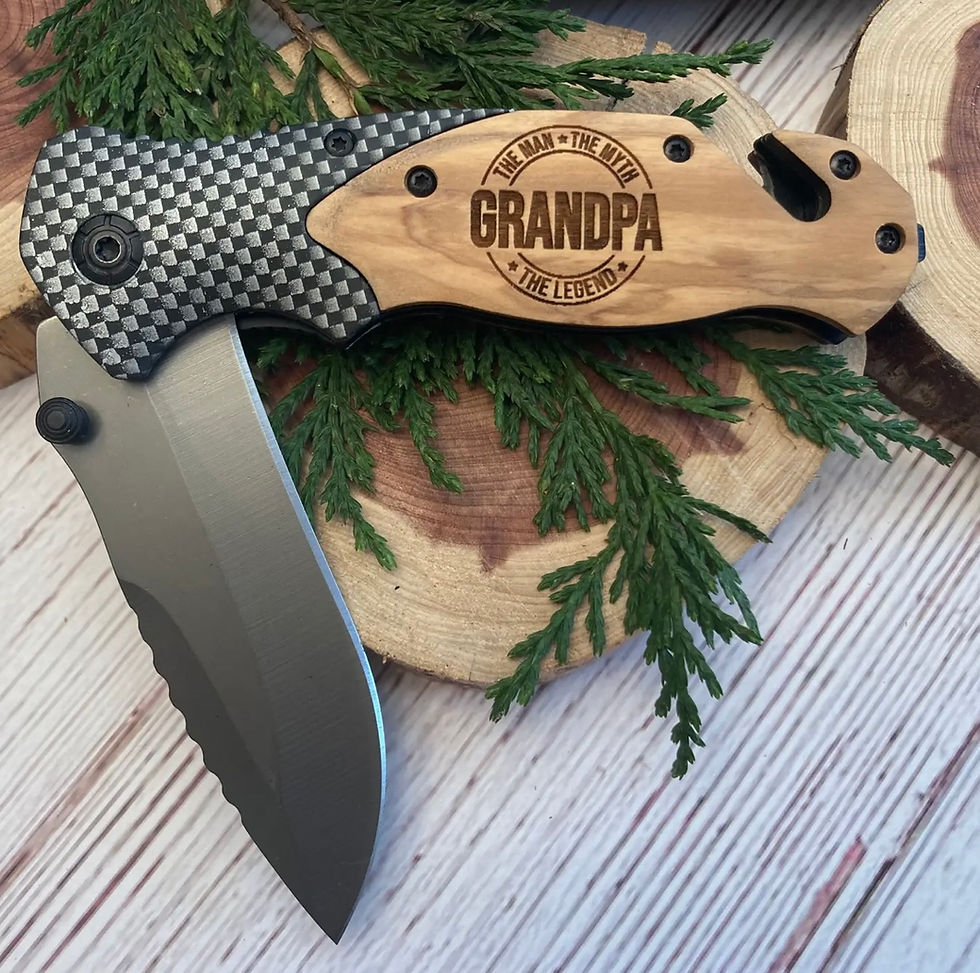 Grandpa - Man Myth Legend Knife
