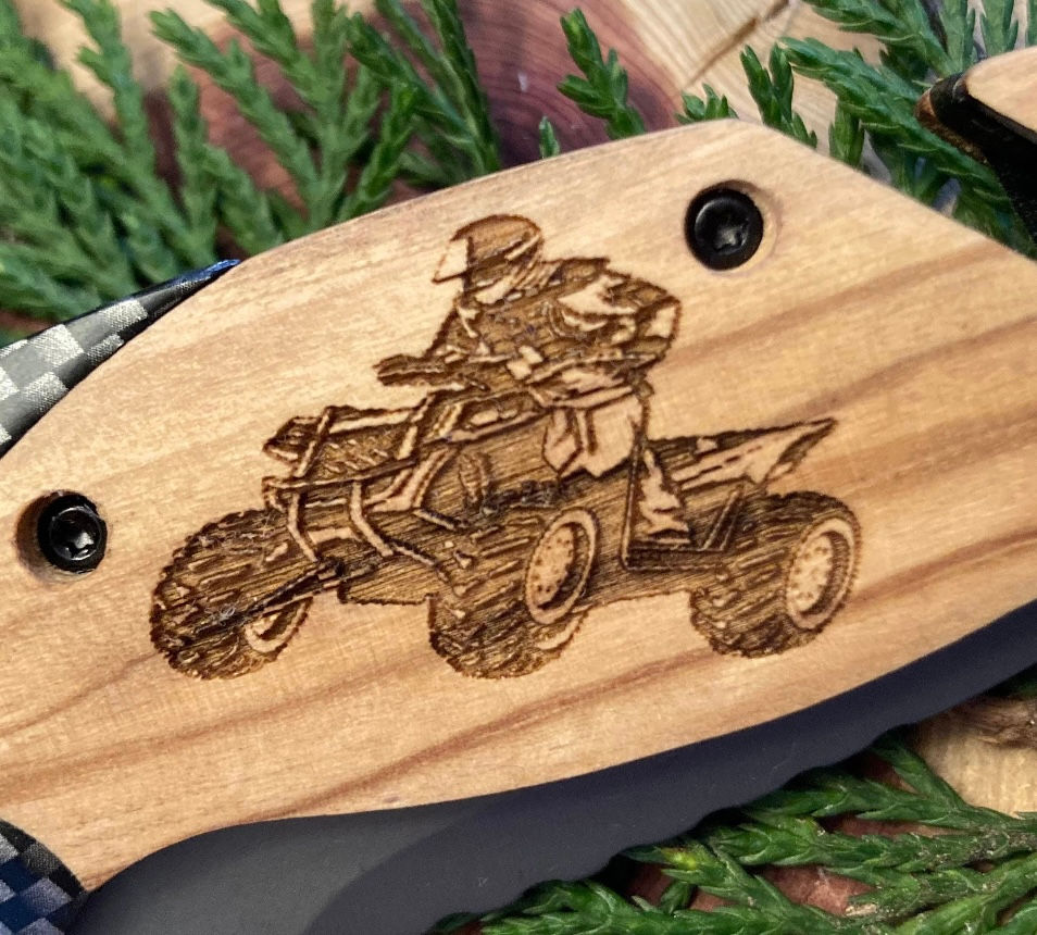 Thumbnail: ATV and Rider Knife