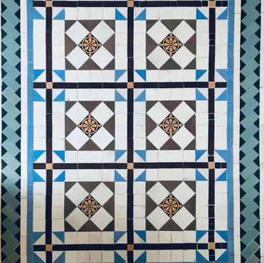 Victorian floor tile project