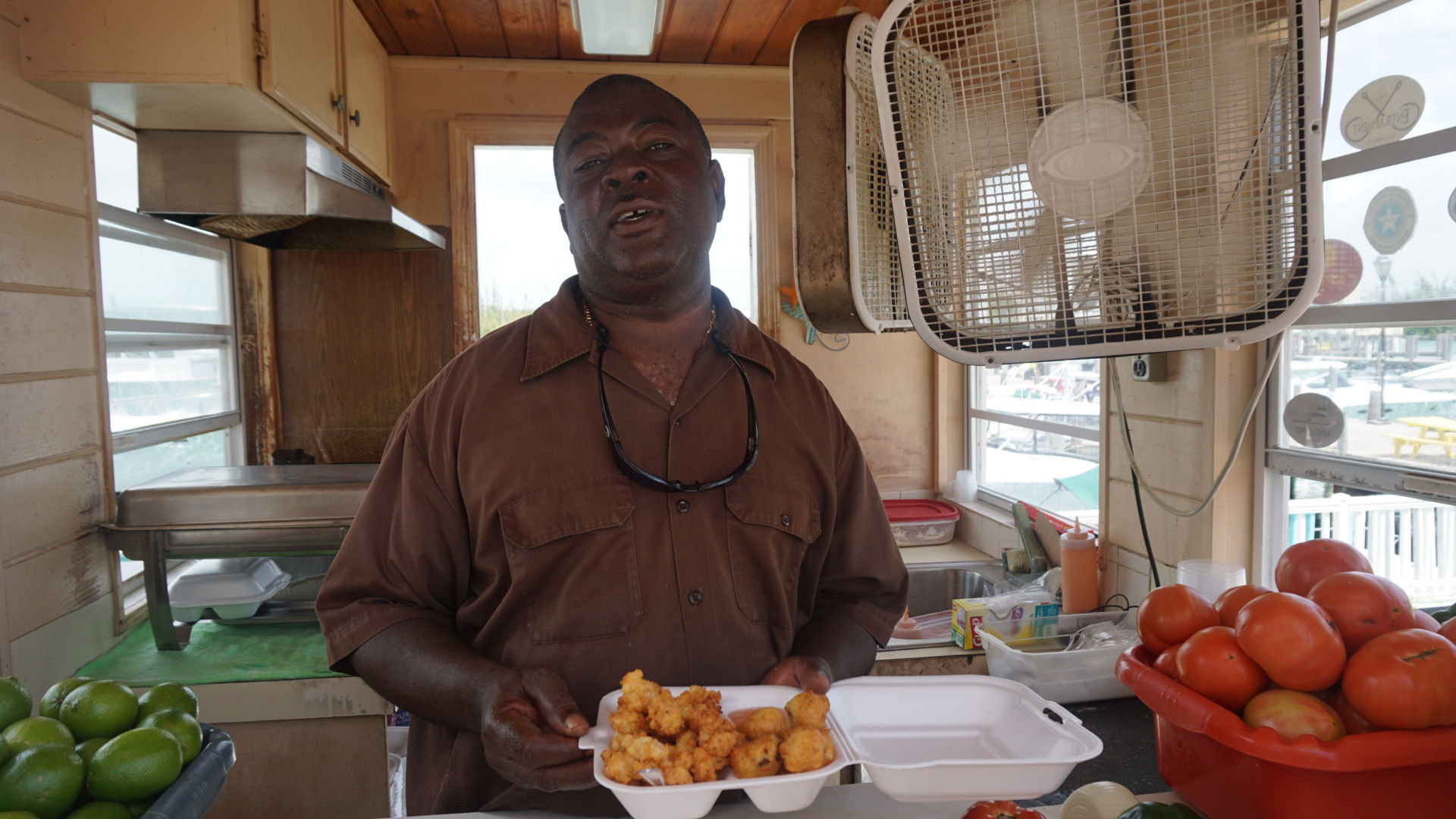 Fried Lobster & Fried Conch