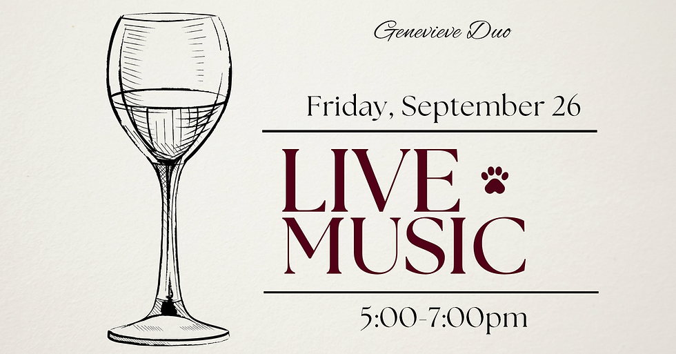 Live Music with Genevieve Duo!