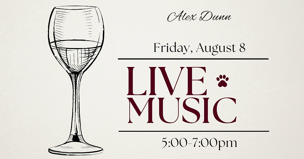 Live Music Fridays with Alex Dunn