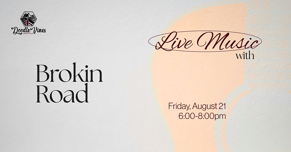 Live music at DoodleVines featuring BRoKin Road