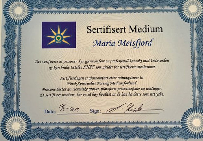 Sertifisert Medium Maria