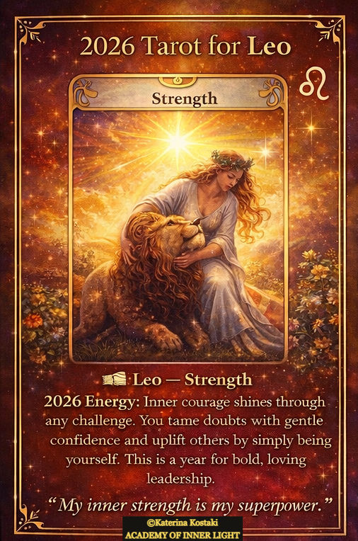TAROT CARDS 2026-LEO KATERINA KOSTAKI