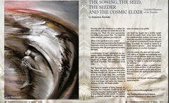 "THE SOWING, THE SEED, THE SEEDER, AND THE COSMIC ELIXIR"-KATERINA KOSTAKI PUBLICATIONS
