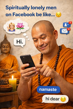 Spiritual Anomalies in the Male World: When Enlightenment Enters the Inbox