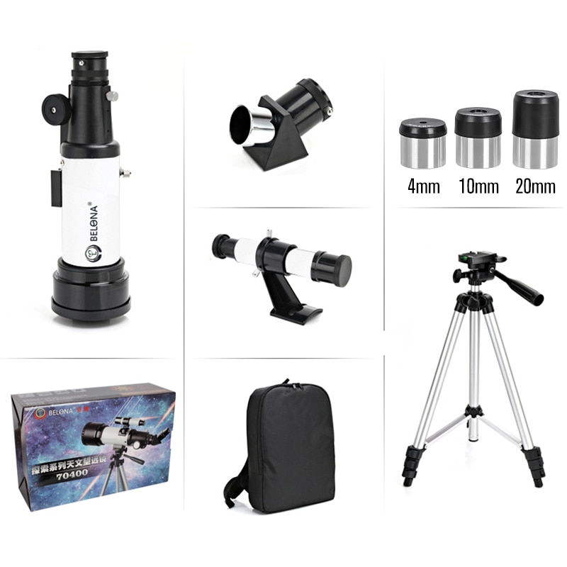 Thumbnail: BERONA Professional Telescope, Tripod, Backpack, Phone Holder, & 20mm Eyepieces