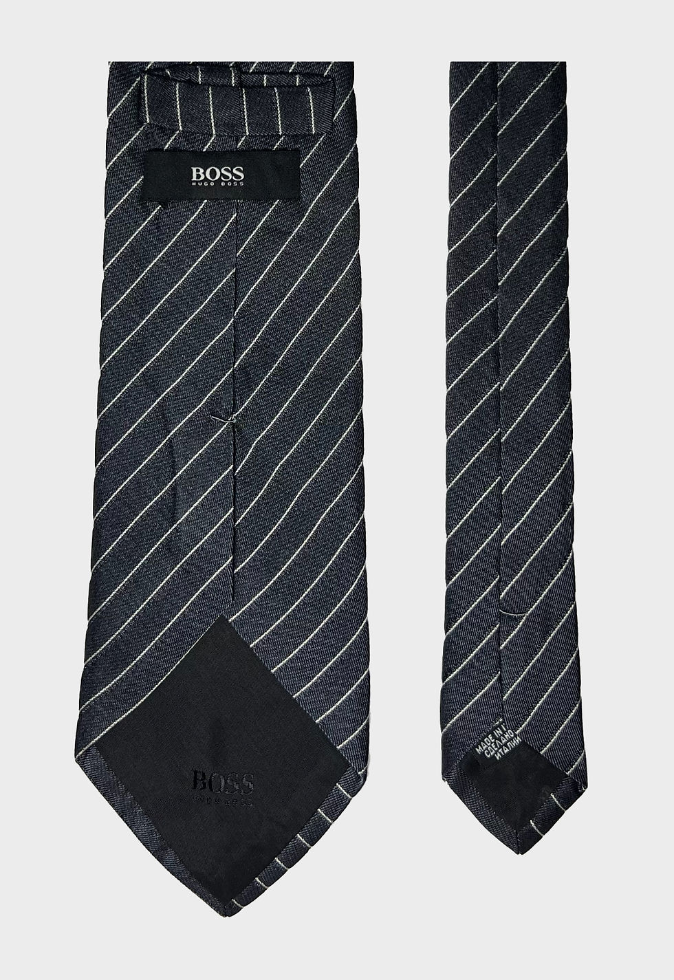 Thumbnail: hugo boss / silk / stripe / wide