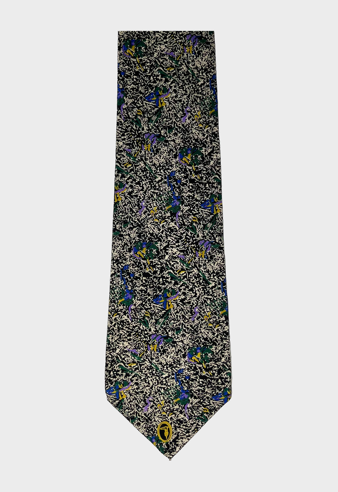 trussardi / silk / geometric & abstract / wide