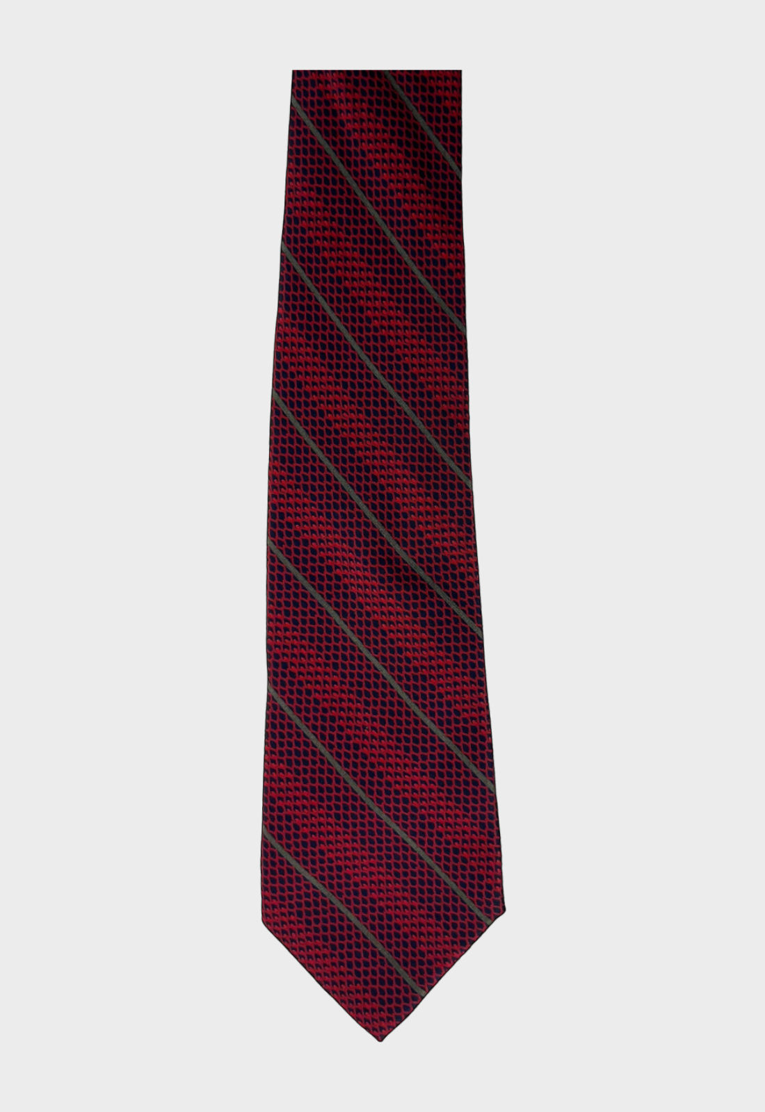 yves saint laurent / silk / stripe / standard