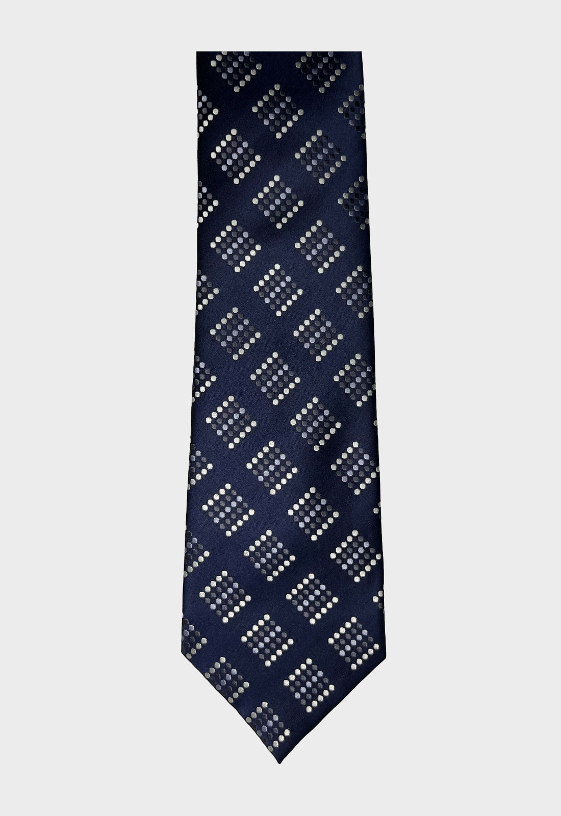 marks & spencer / silk / polka dot / wide