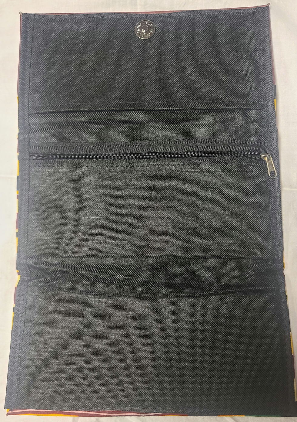 Thumbnail: Kente Print Tri-Fold Wallet