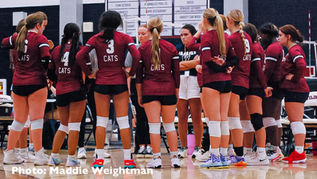 Adairsville, Cass, and Woodland volleyball teams split Thursday tri-matches