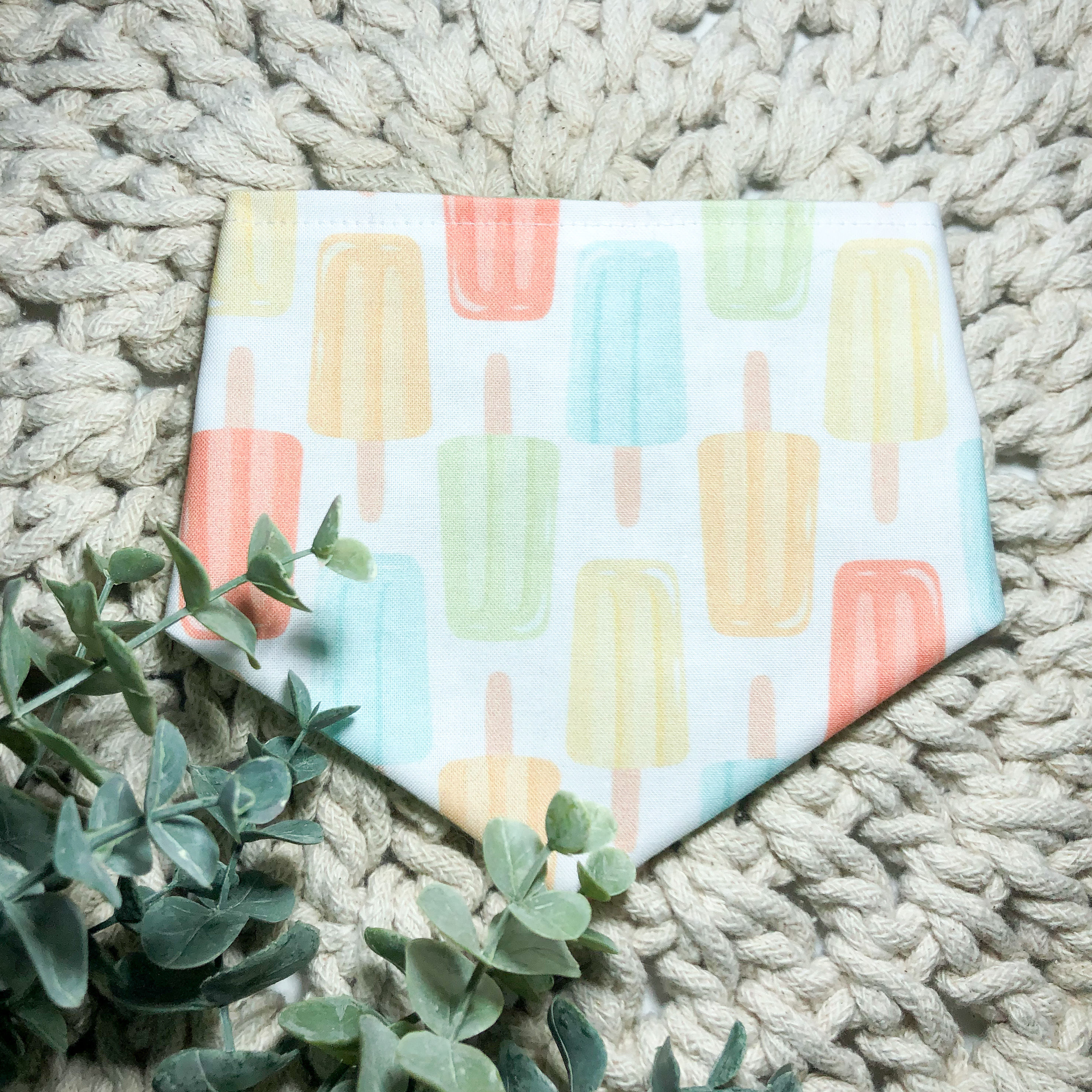 Pupsicle pet bandana