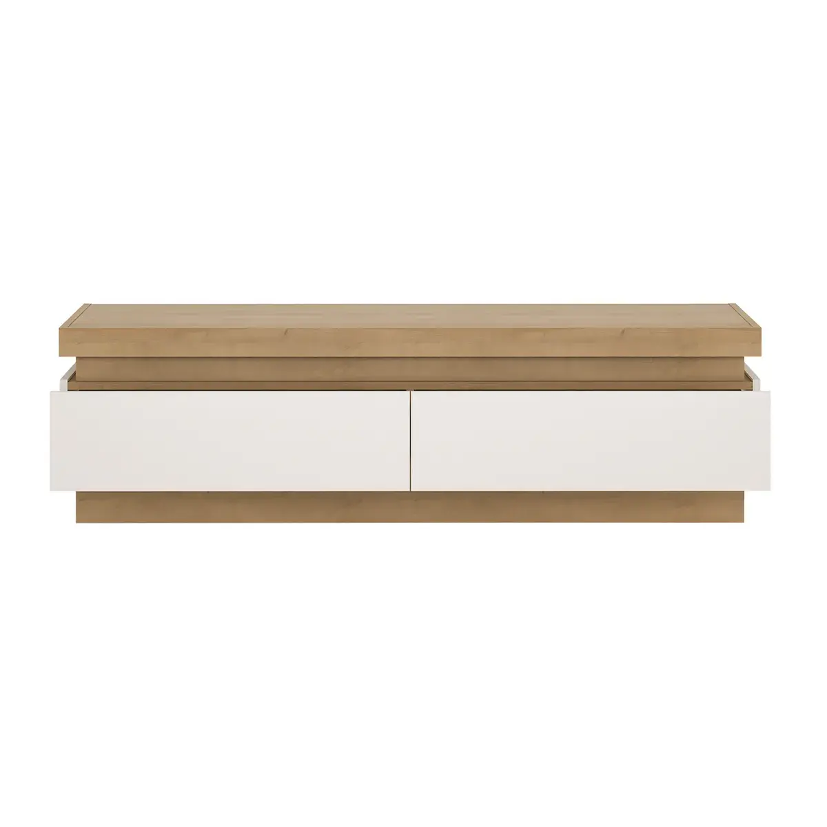 Широкая тумба под телевизор со встроенной подсветкой модель LYON JASNY