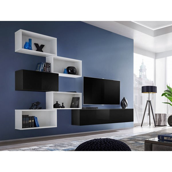 Миниатюра: Модульная стенка BLOX 8 black
