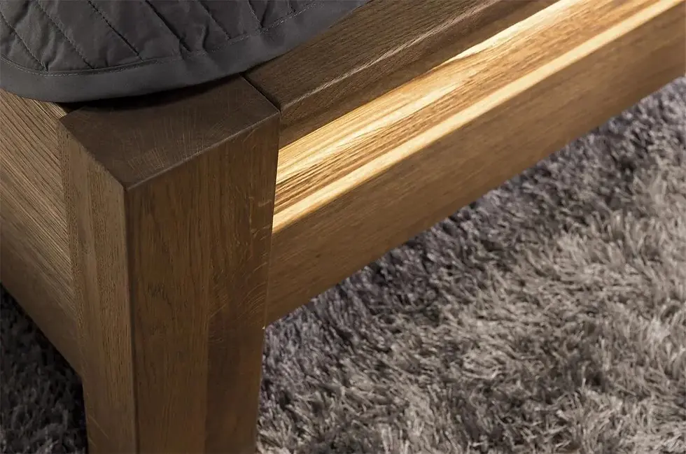 Миниатюра: Двуспальная кровать из массива дерева VELVET 76