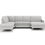 Миниатюра: Угловой диван Lukka U