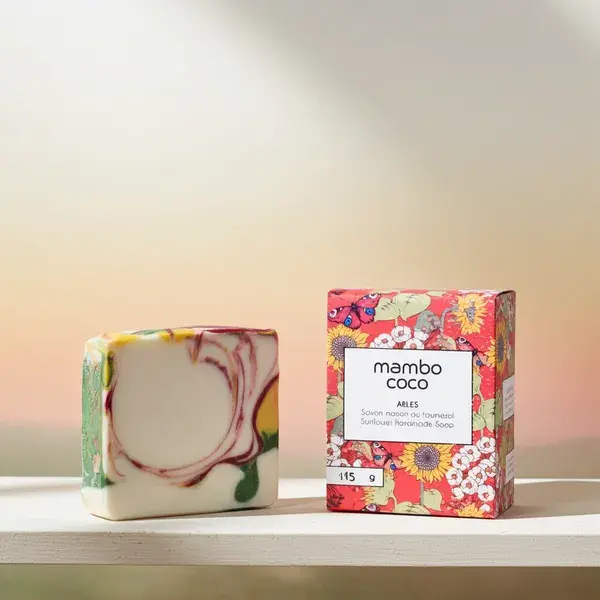 Miniature : Savon à la fleur de tournesol