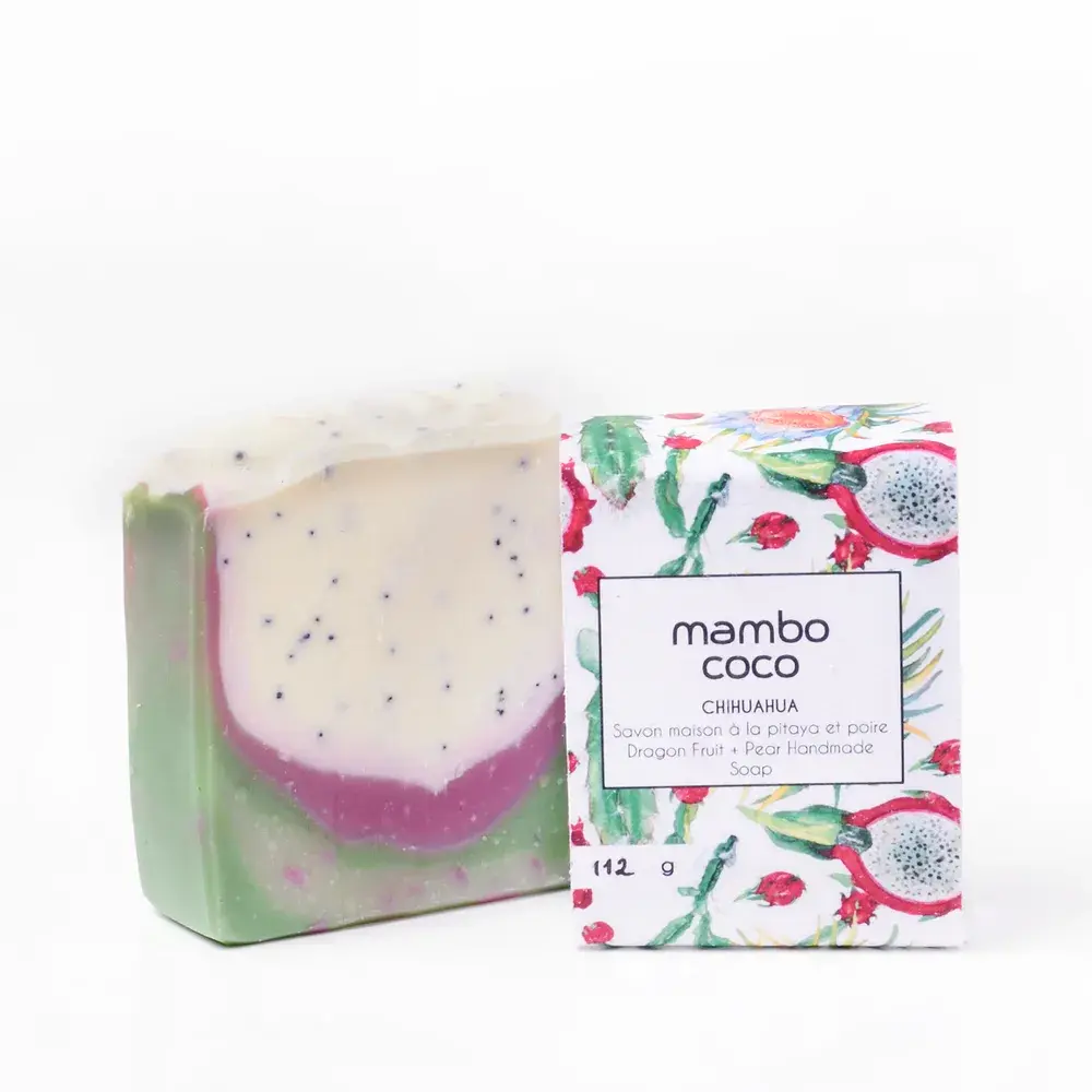 Savon à la poire et pitaya