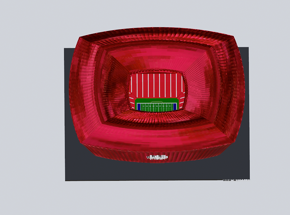Miniaturbild: Multisports Stadium Scale Model (S300 - AAMZ - 1000 - 0001)