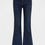 Miniatura: Jeans azuis com um cinto elegante e fivela, perfeitos para completar qualquer visual.
