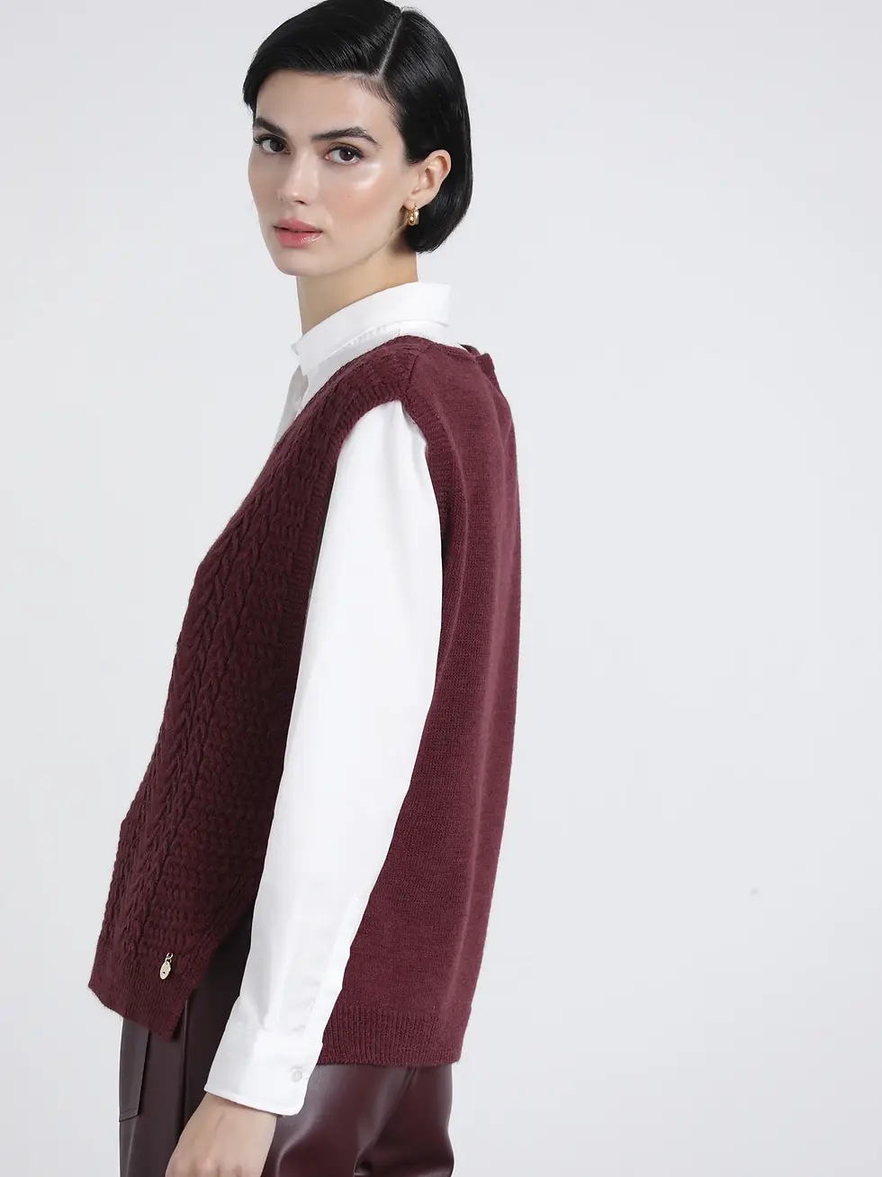 Miniatura: Colete Trança Frontal