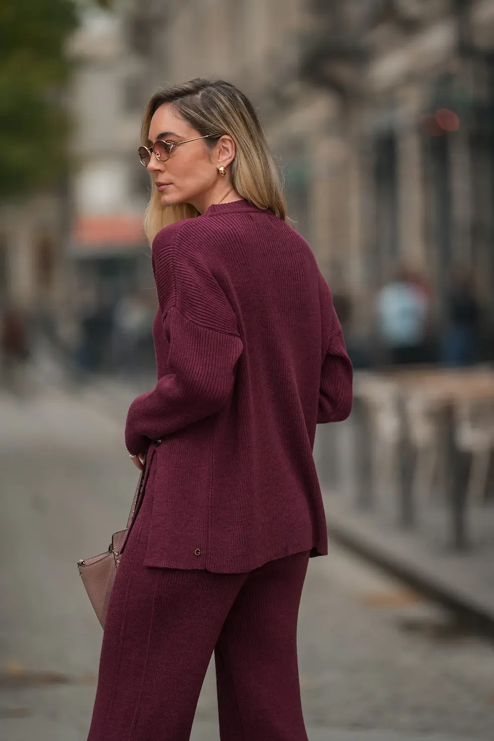 Miniatura: Camisola com botões laterais