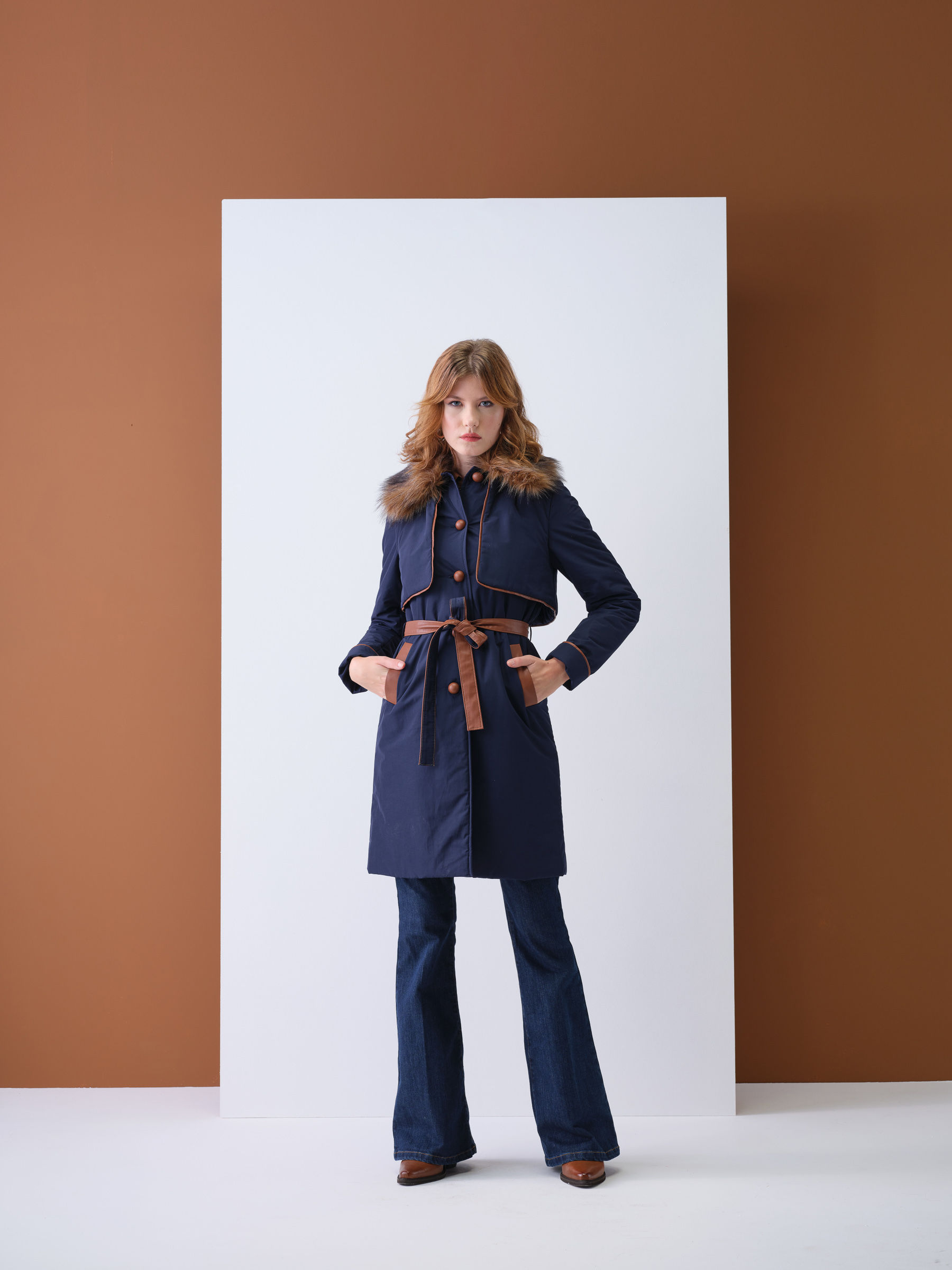 Cristina Barros | Parka com gola em pêlo