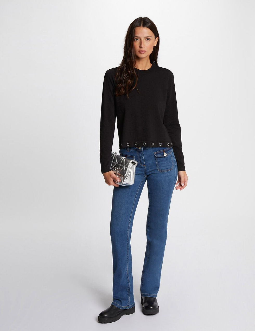 Miniatura: Camisola de manga comprida Ilhós morgan de toi