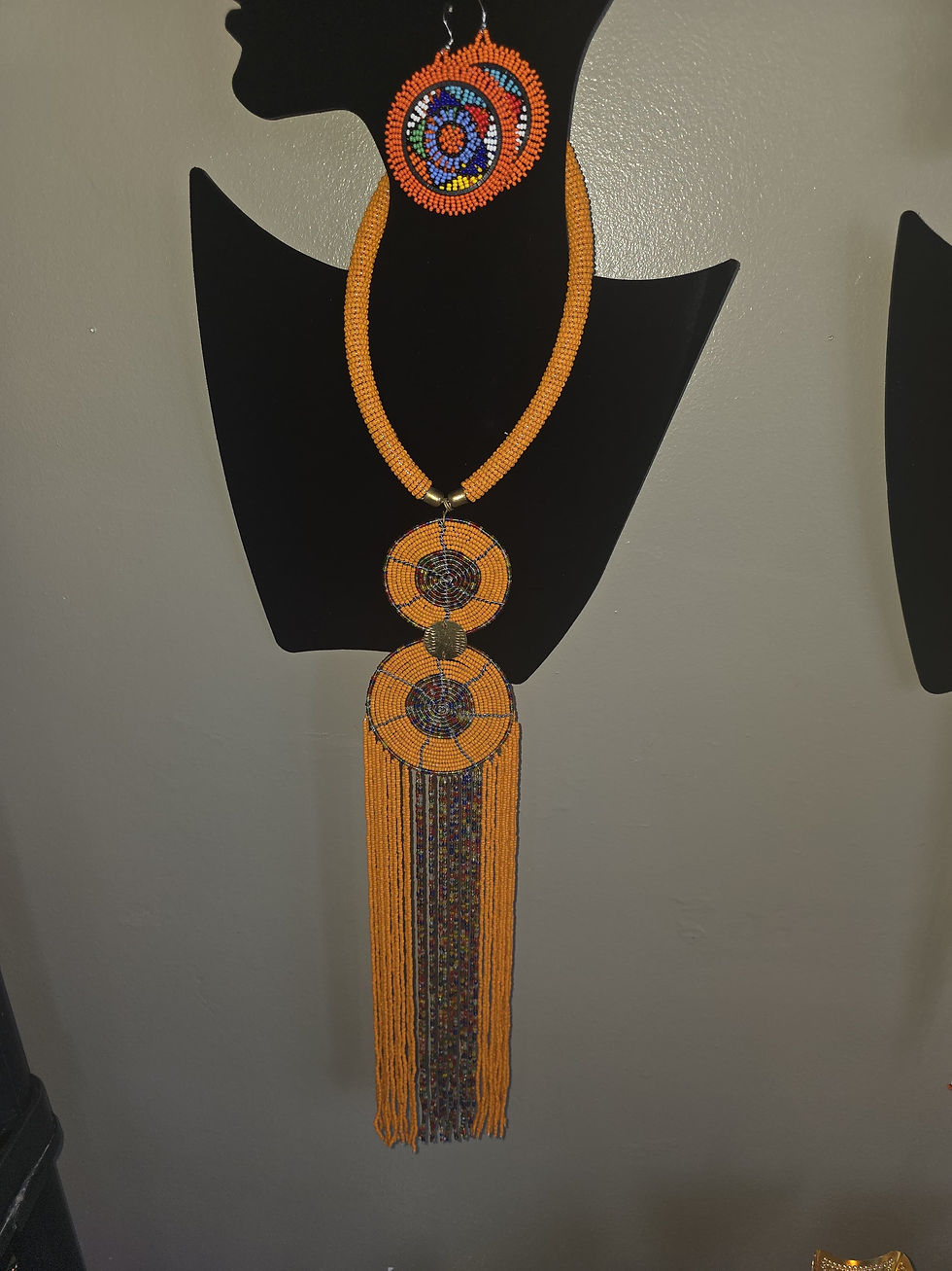 Miniature : African Beaded Necklaces Zulu Queen Traditional