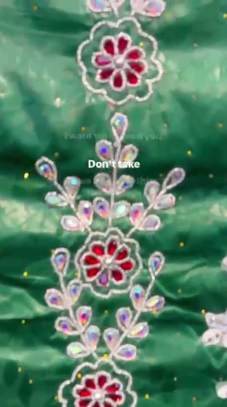 BAZIN RICH BEADED GREEN