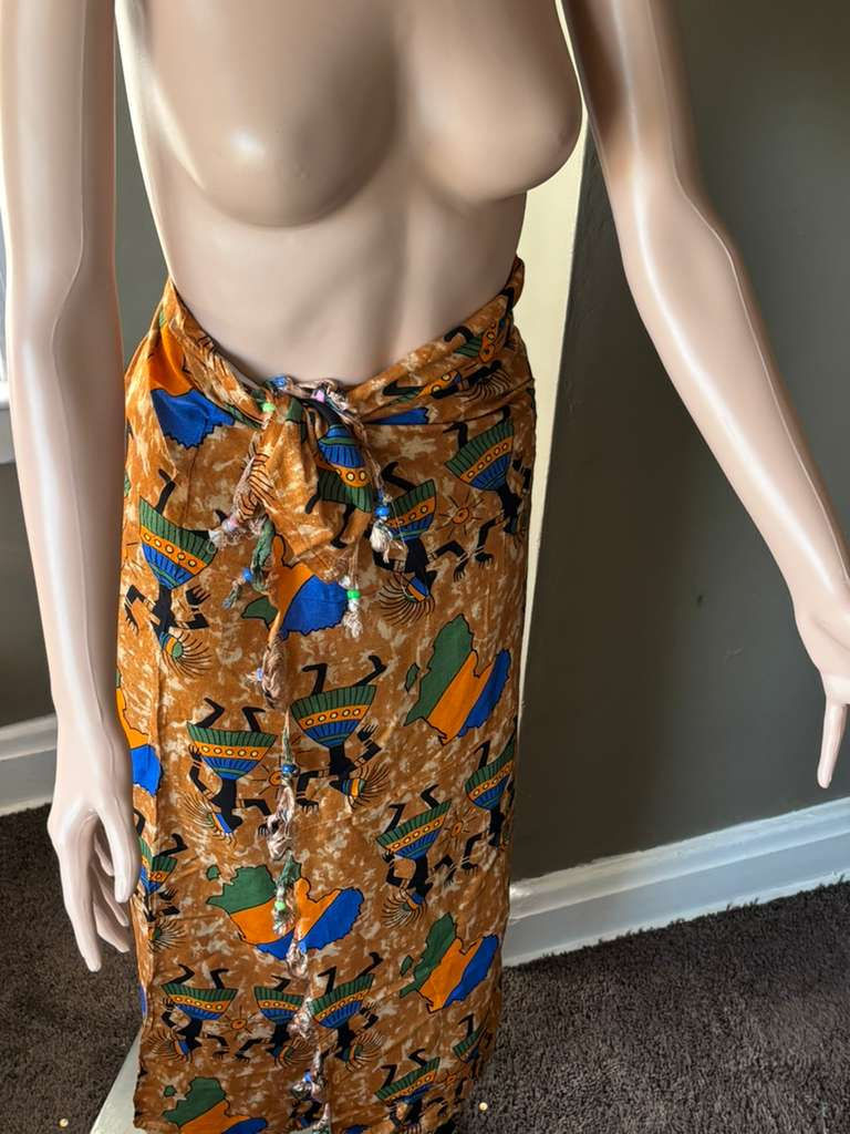 Miniature : Pagne Africaine Brown