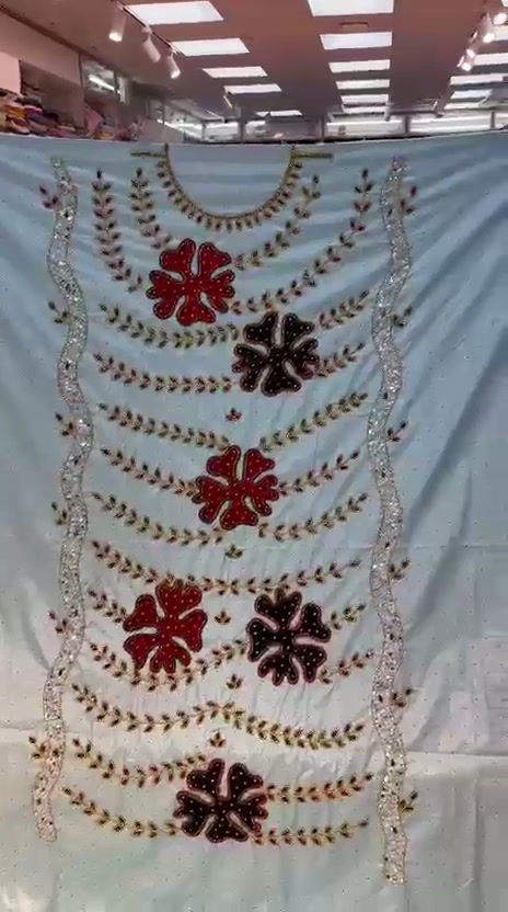 GETZNER BLUE Rich with pearl