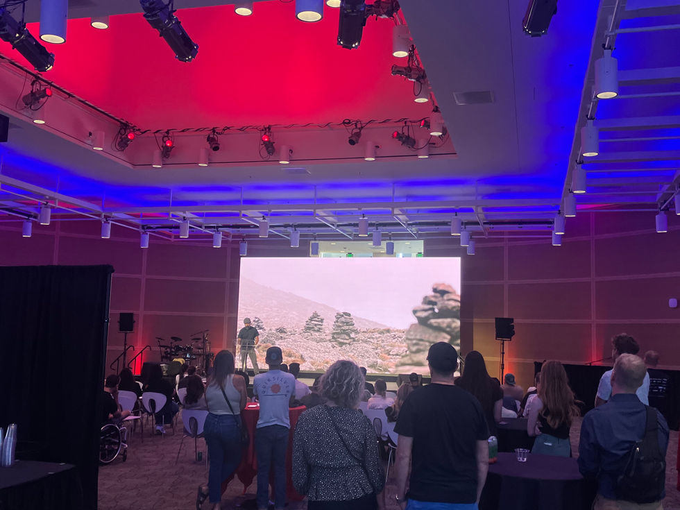 Video wall & Alcons sound system