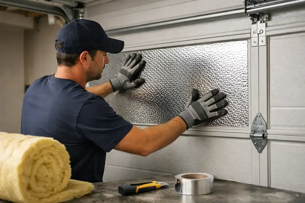How to Insulate Garage Door the Right Way