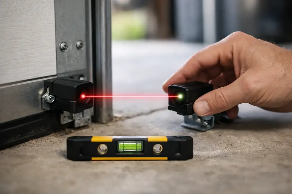 How to Align Garage Door Safety Sensors Correctly