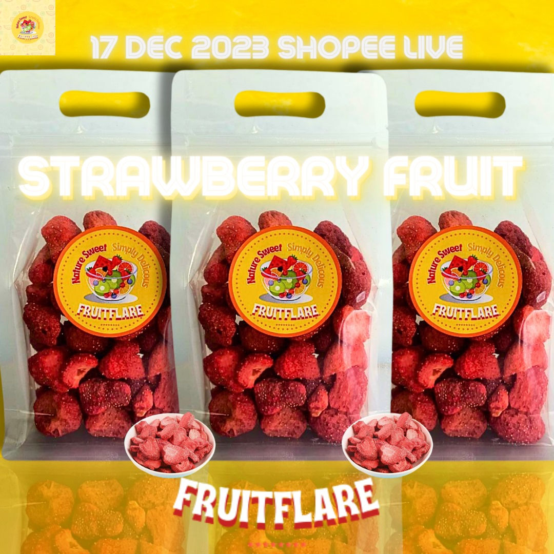 Strawberry Dried Fruit Snacks