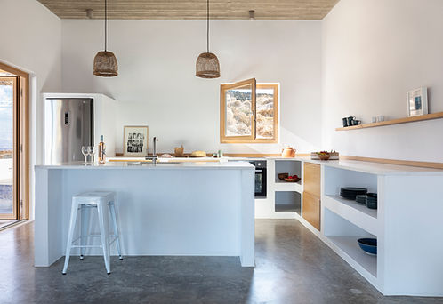 une cuisine contemporaine dans un esprit très cycladique