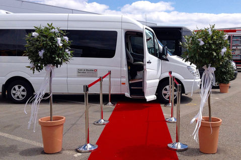 Hochzeitsbus von Fahr & Shuttle Service Mittelland